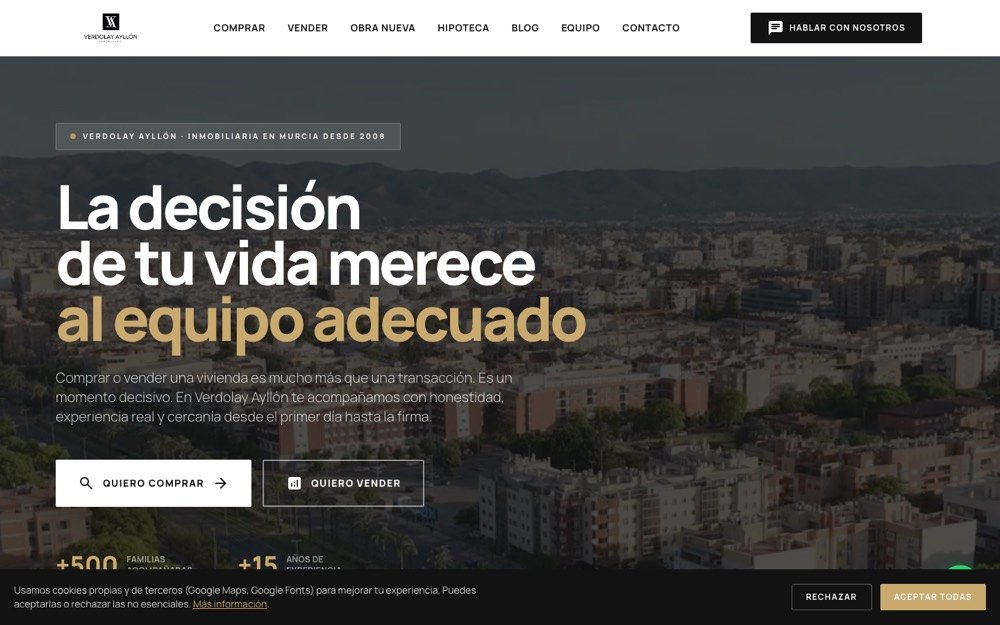 Web de Verdolay Ayllón